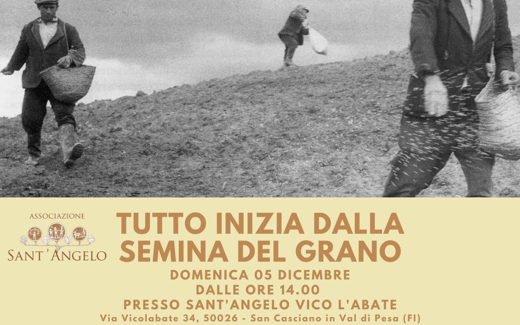 Tutto inizia dalla semina del grano a Sant'Angelo