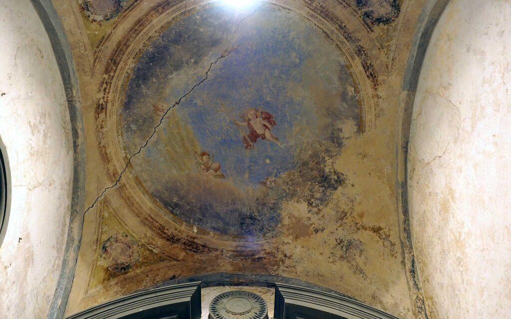 Avvio restauro affreschi Chiesa Sant'Angelo