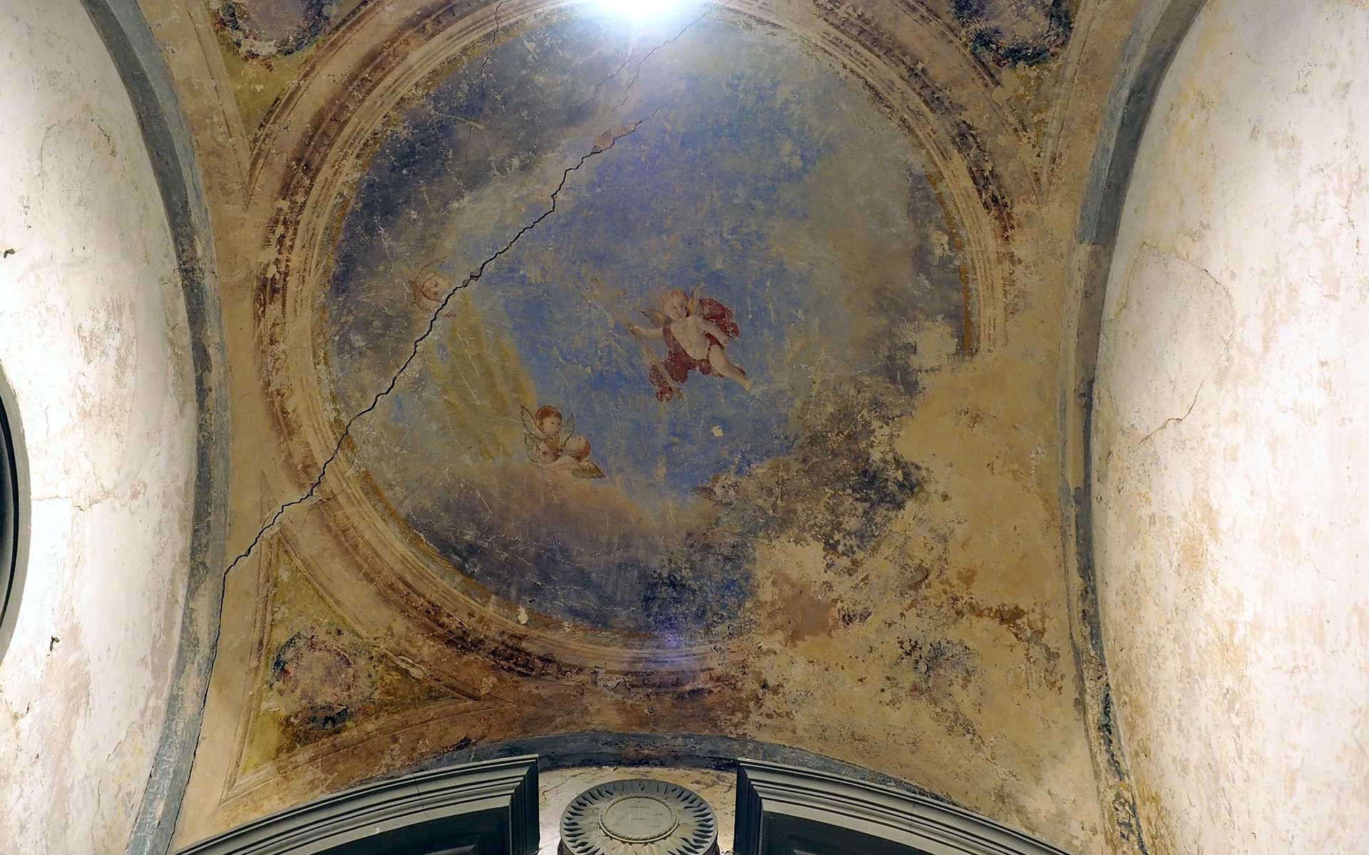 Avvio restauro affreschi Chiesa Sant’Angelo