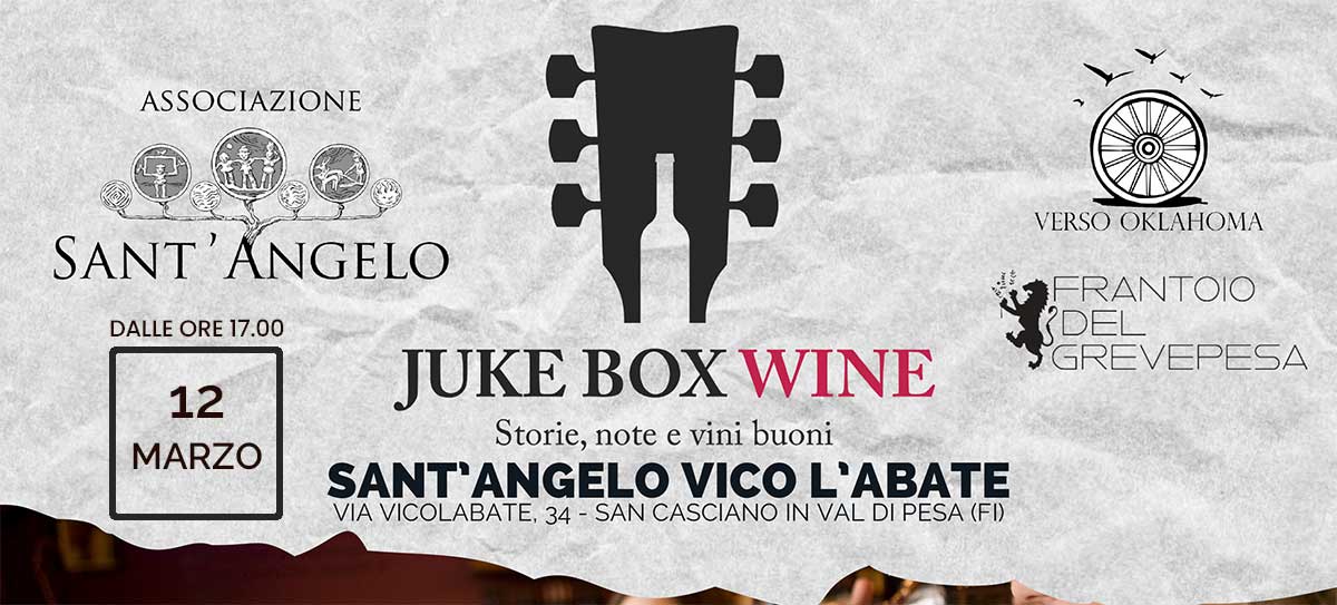 Jukebox Wine degustazione di olio, vino e buona musica