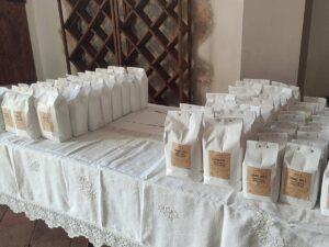 Consegna farina e grano Sant'Angelo
